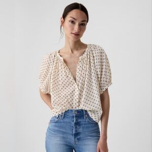Gap × DÔEN Floral Shirt NWT